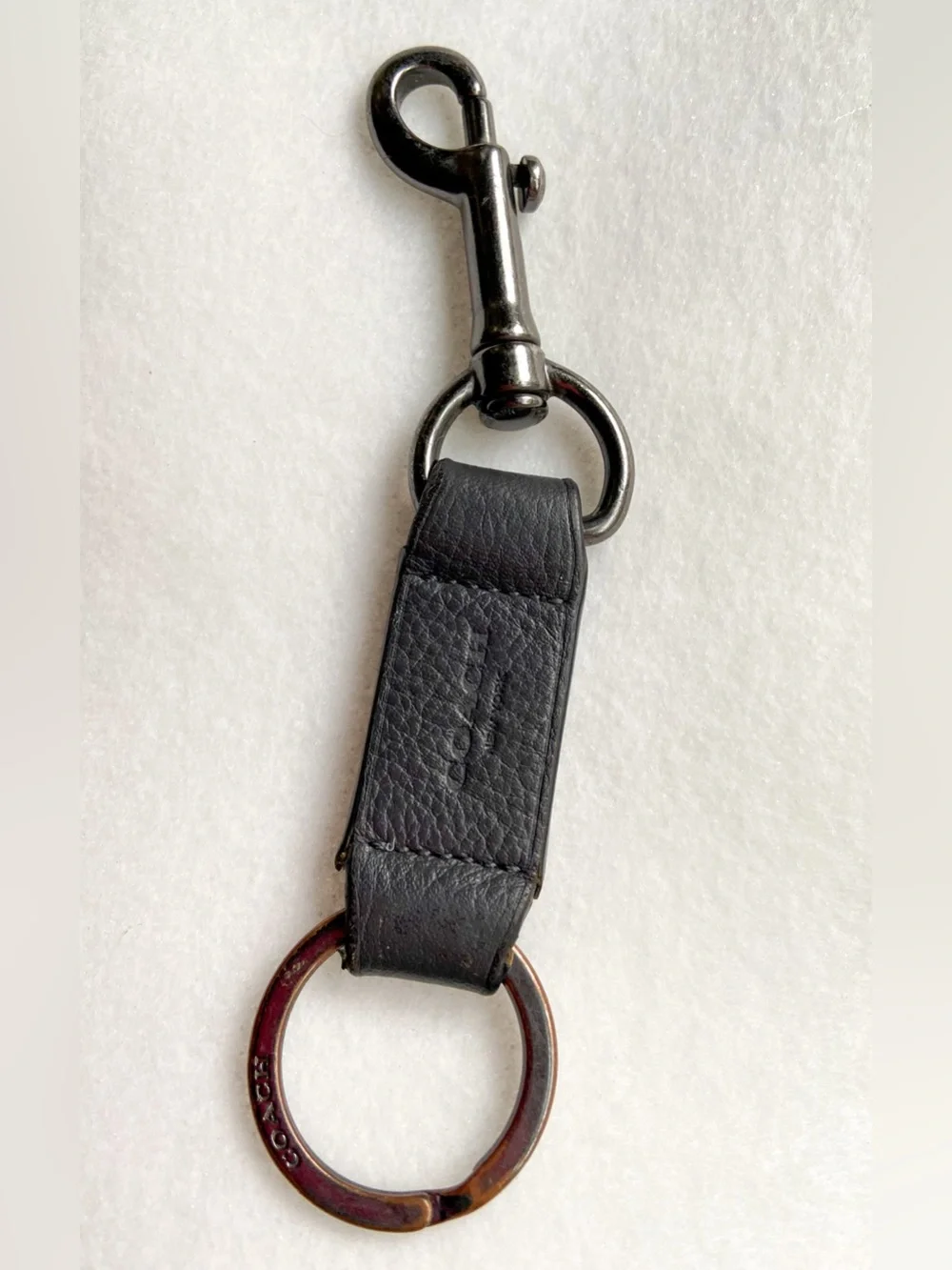 Coach trigger leather